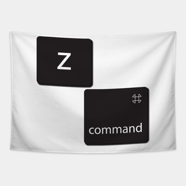 command + Z Tapestry by TotaSaid