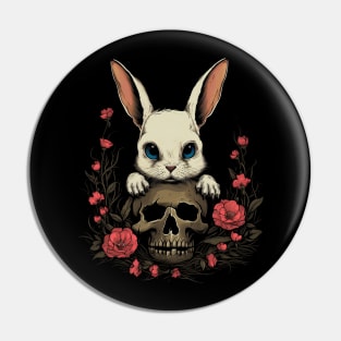 Macabre Rabbit Pin