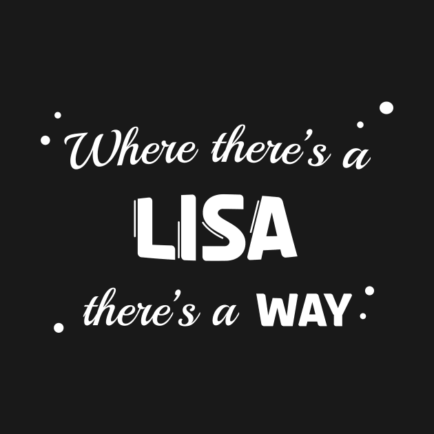 Lisa Name Saying Design For Proud Lisas by c1337s