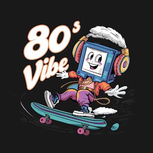 Retro Groove 80s Vibes T-Shirt T-Shirt