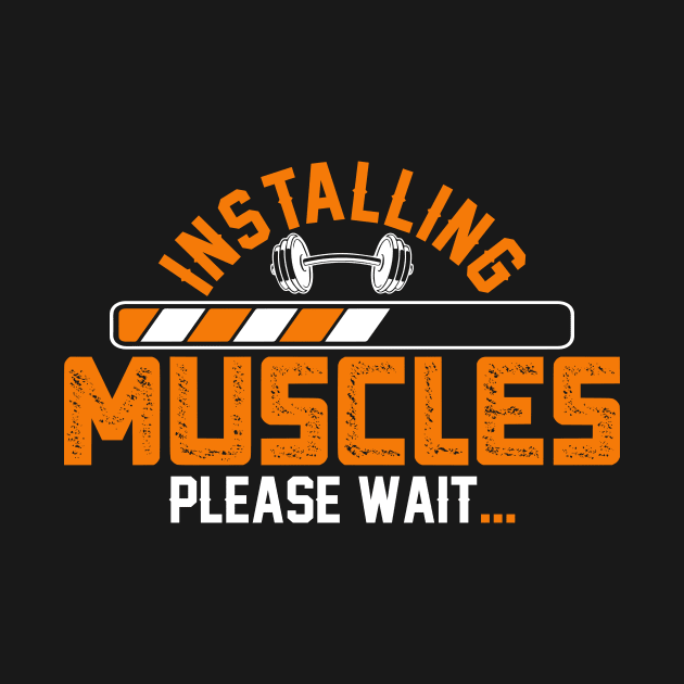 Installing Muscles Please Wait by badrianovic