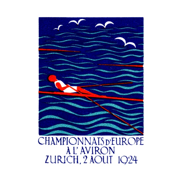 1923 European Rowing Championship by historicimage