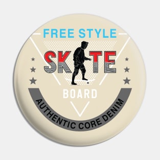 The Skate Board Pin