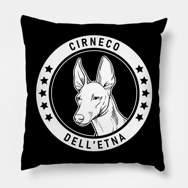 Cirneco dell'Etna Fan Gift Pillow by millersye