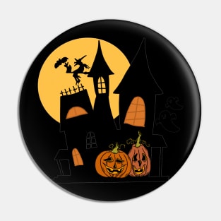 Pumpkin Haunted Mansion Pin