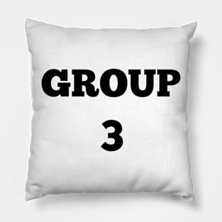 Group 3 Pillow