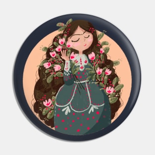 spring girl Pin