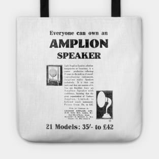 Graham Amplion Ltd. - Amplion Speaker - 1929 Vintage Advert Tote