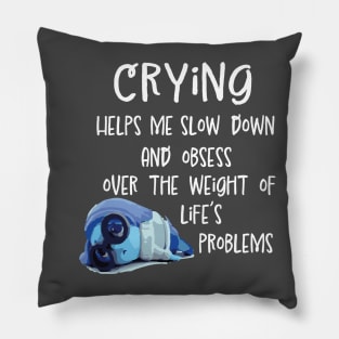 Sadness Crying Pillow