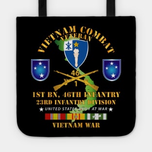 1st Bn 46th Infantry w VN SVC Tote