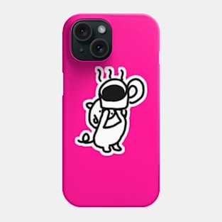 Coffee Boo the kawaii pig. Phone Case