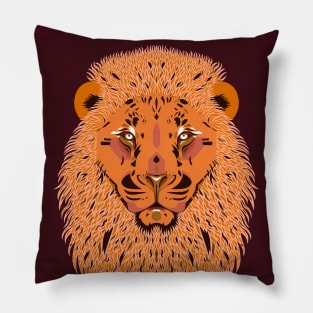 leo pink Pillow