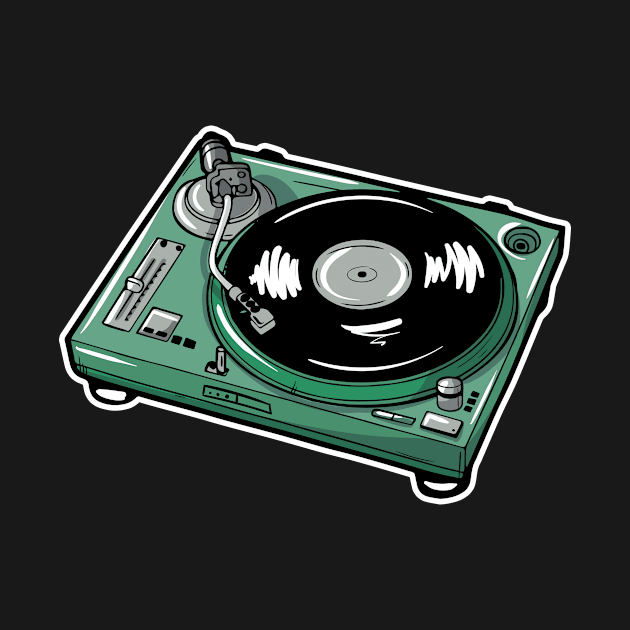 Vinyl Record by LetsBeginDesigns