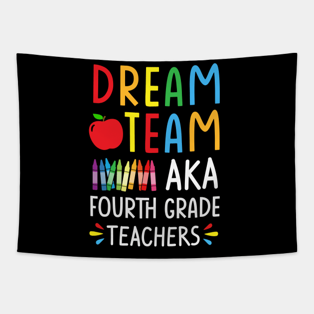 Dream Team 4th Grade Tapestry by Daimon