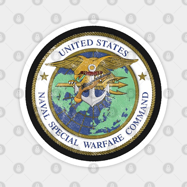 united states naval special warfare command gift Magnet by woormle