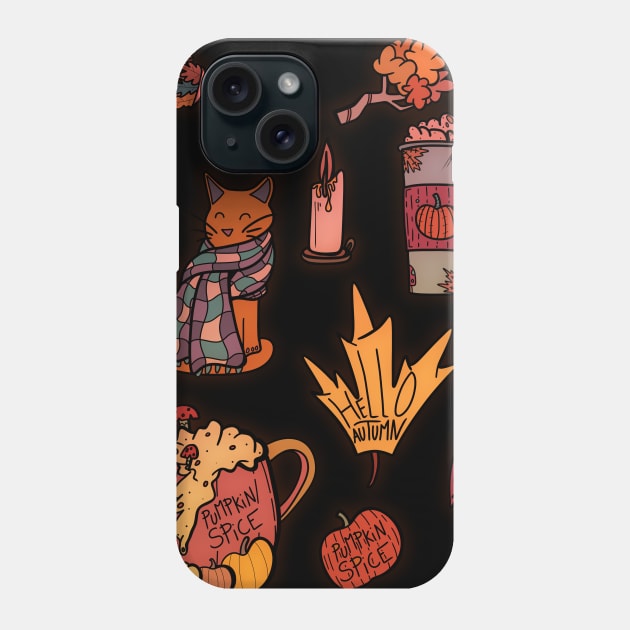 Autumn time! Phone Case by Swadeillustrations