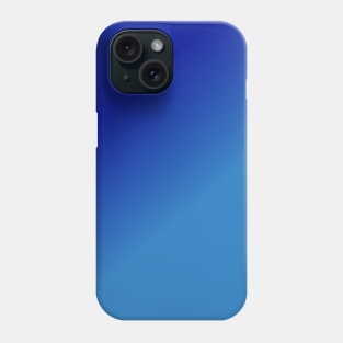 Blue Gradient Color Phone Case