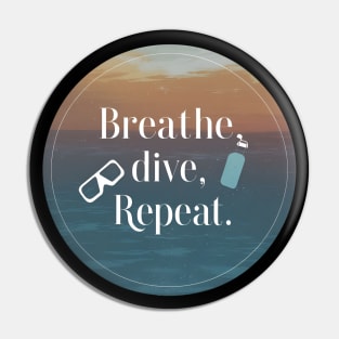 breathe dive repeat Pin