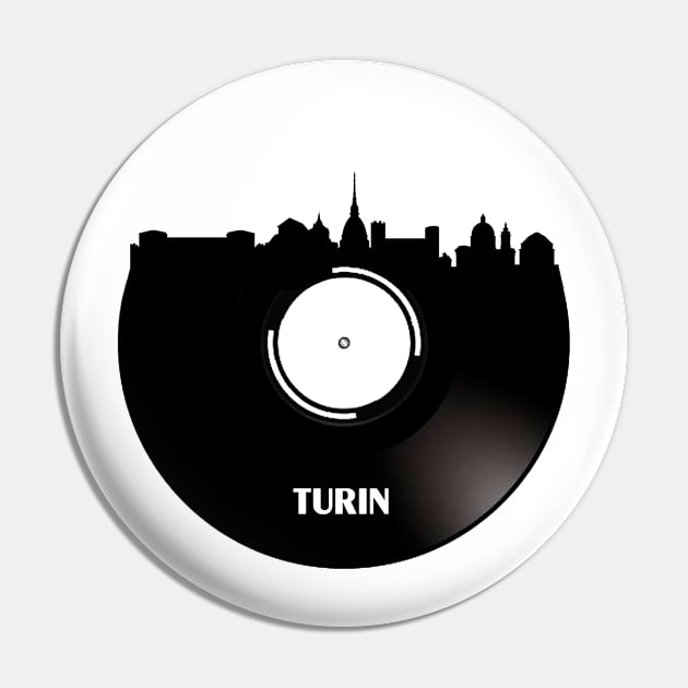 Turin Vinyl Pin by Ferrazi