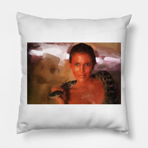 Blade Runner - Zhora Pillow by Blade Runner Thoughts