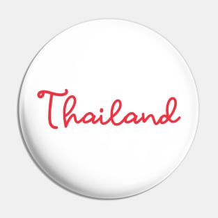 Thailand - Thai red - Flag color Pin