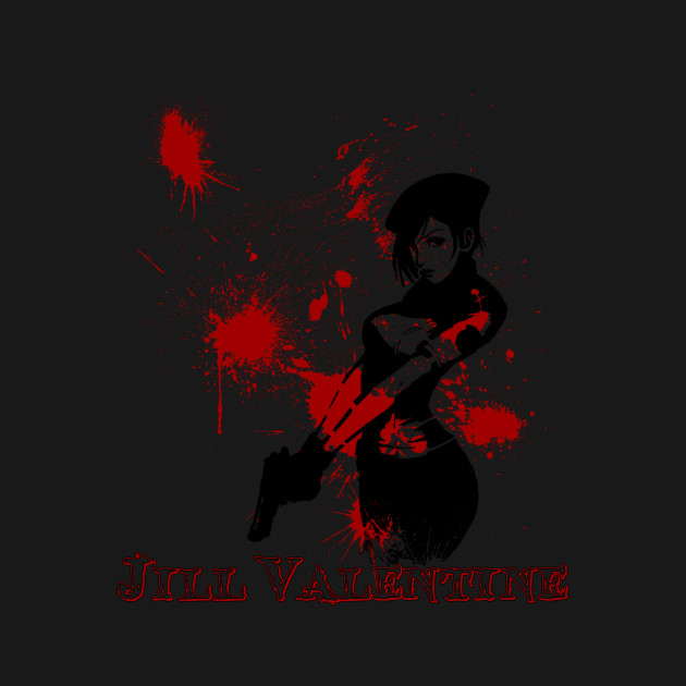 Discover Jill Valentine - Splatter - T-Shirt