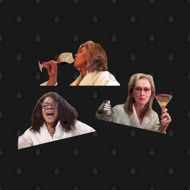 The Ladies who Lunch - Meryl Streep, Christine Baranski, Audra McDonald by baranskini