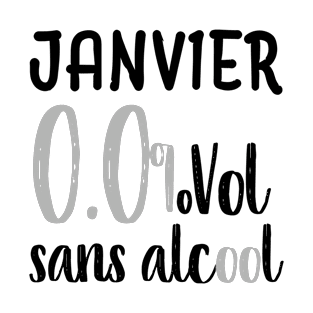 Janvier sans alcool T-Shirt