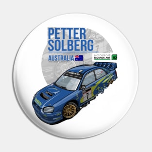 Petter Solberg 2003 Australia Pin