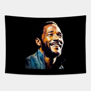 Marvin Gaye Smile Tapestry