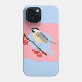 Black-Capped Chickadee Phone Case