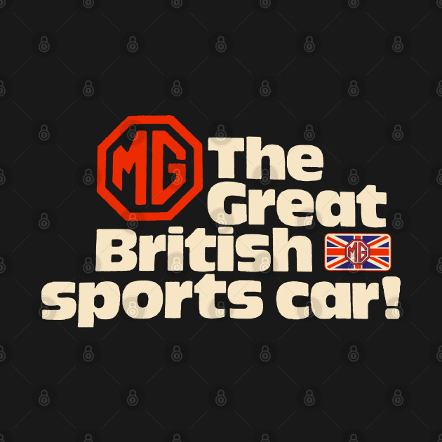 MG cars england by Midcenturydave