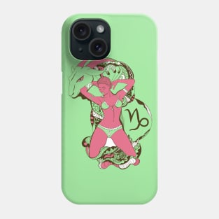 Pink Mint Capricorn Beauty Phone Case