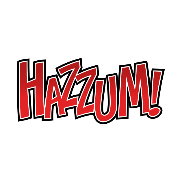 Hazzum Red Logo by Hazzum