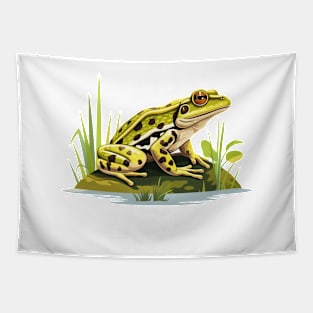 Leopard Frog Tapestry