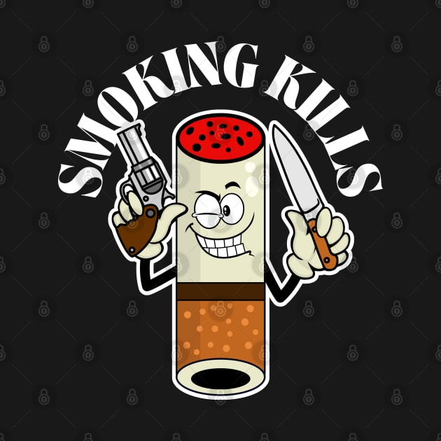 Smoking Kills by Indieteesandmerch