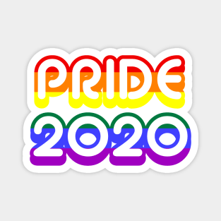 Gay Pride Flag 2020 Magnet