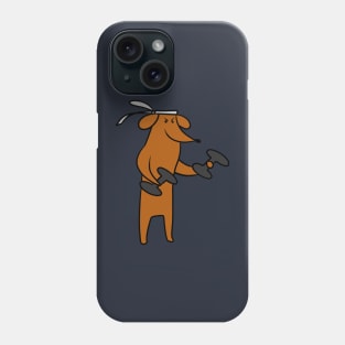 Fitness Red Dachshund Dog Phone Case