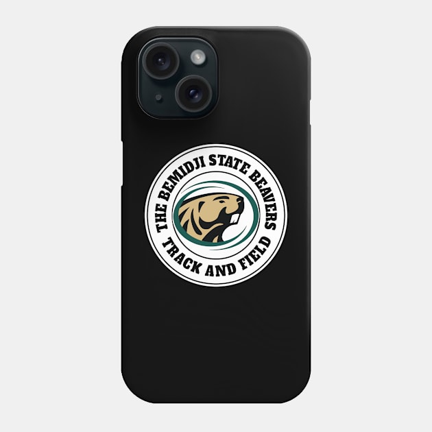 the classic bemidji track and field white background logo Phone Case by MALURUH