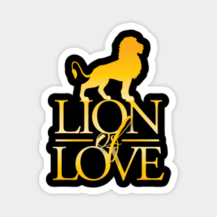 LION OF LOVE Magnet