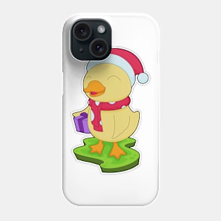 Duck Christmas Scarf Phone Case