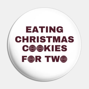 Eating Christmas Cookies For Two Pin