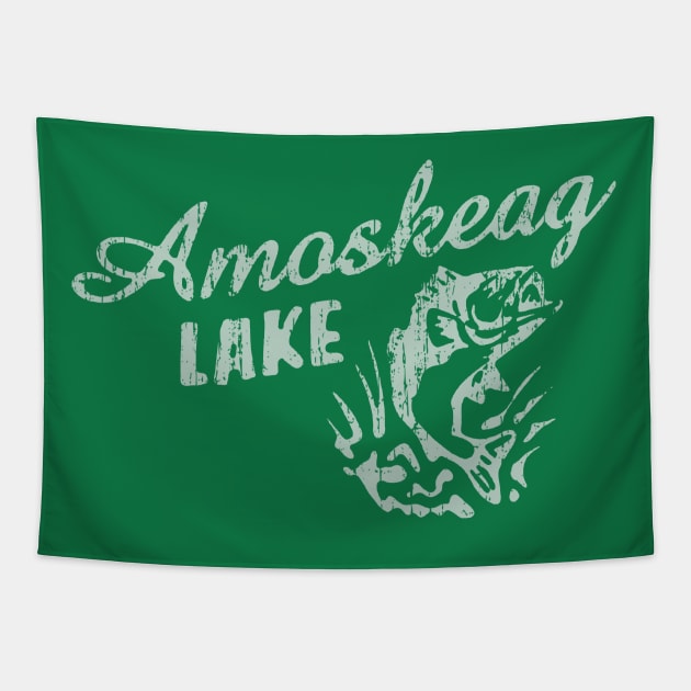 Grown Ups Amoskeag Lake Tapestry by Bigfinz