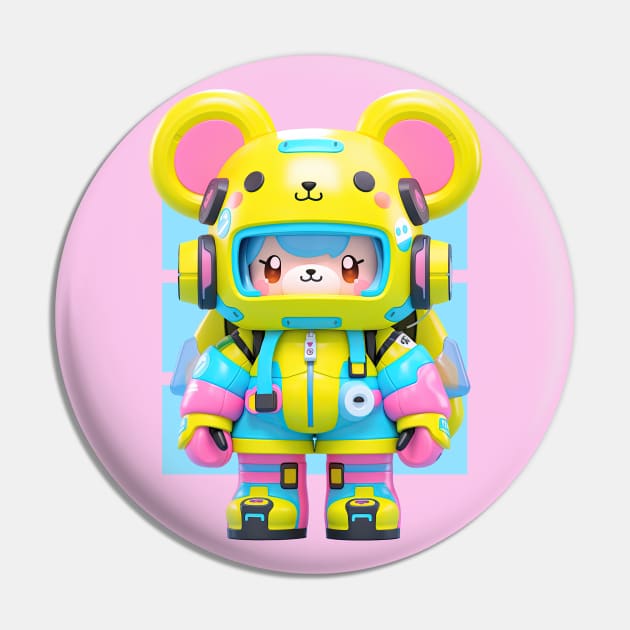 AKBLM - BAKEMONO 化物 KUMA | KAWAII CHIBI ANIME MASCOT Pin by AKBLM