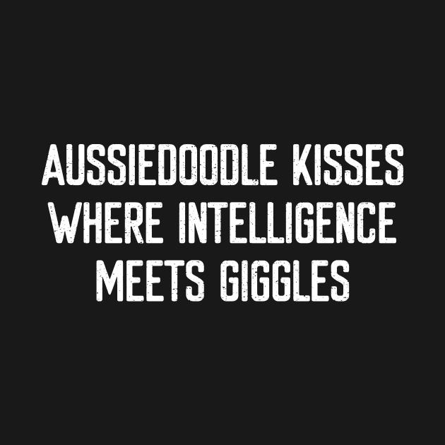 Aussiedoodle Kisses Where Intelligence Meets Giggles by trendynoize