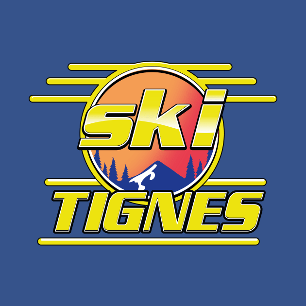 Tignes ski logo by nickemporium1