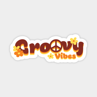 Groovy Vibes Magnet
