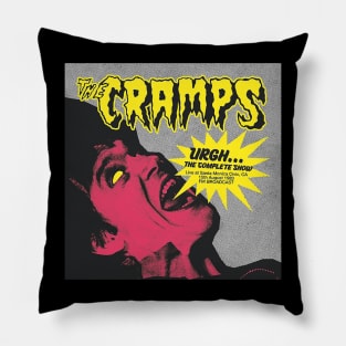 THE CRAMPS- URGH- LIVE IN SANTA MONICA Pillow