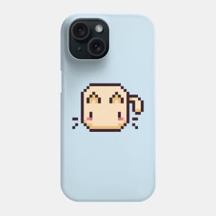 Yellow Pixel Cat - Kawaii Retro Pixel Art Phone Case