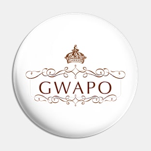 Gwapo Filipino design Pin